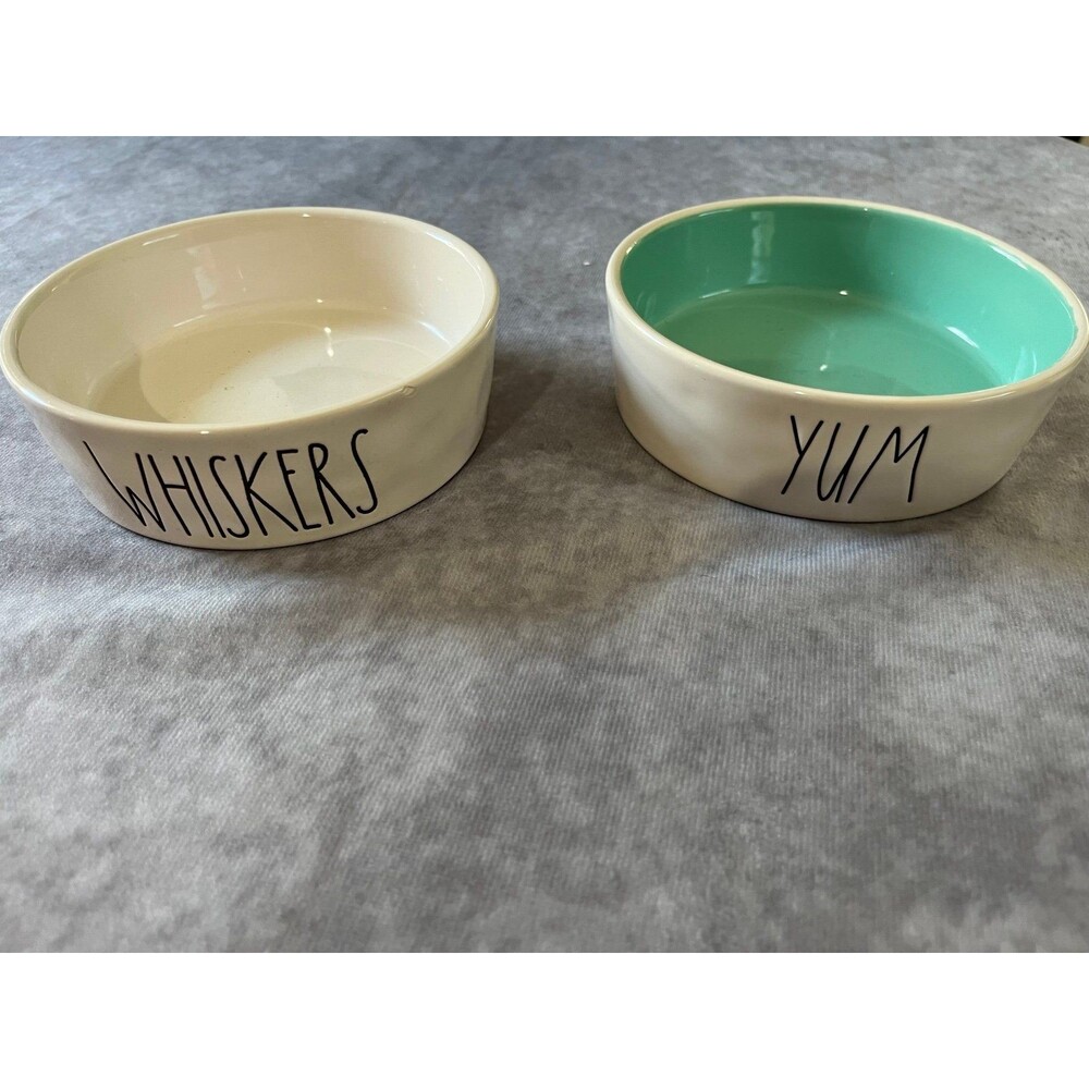Rae Dunn cat dishes bowls